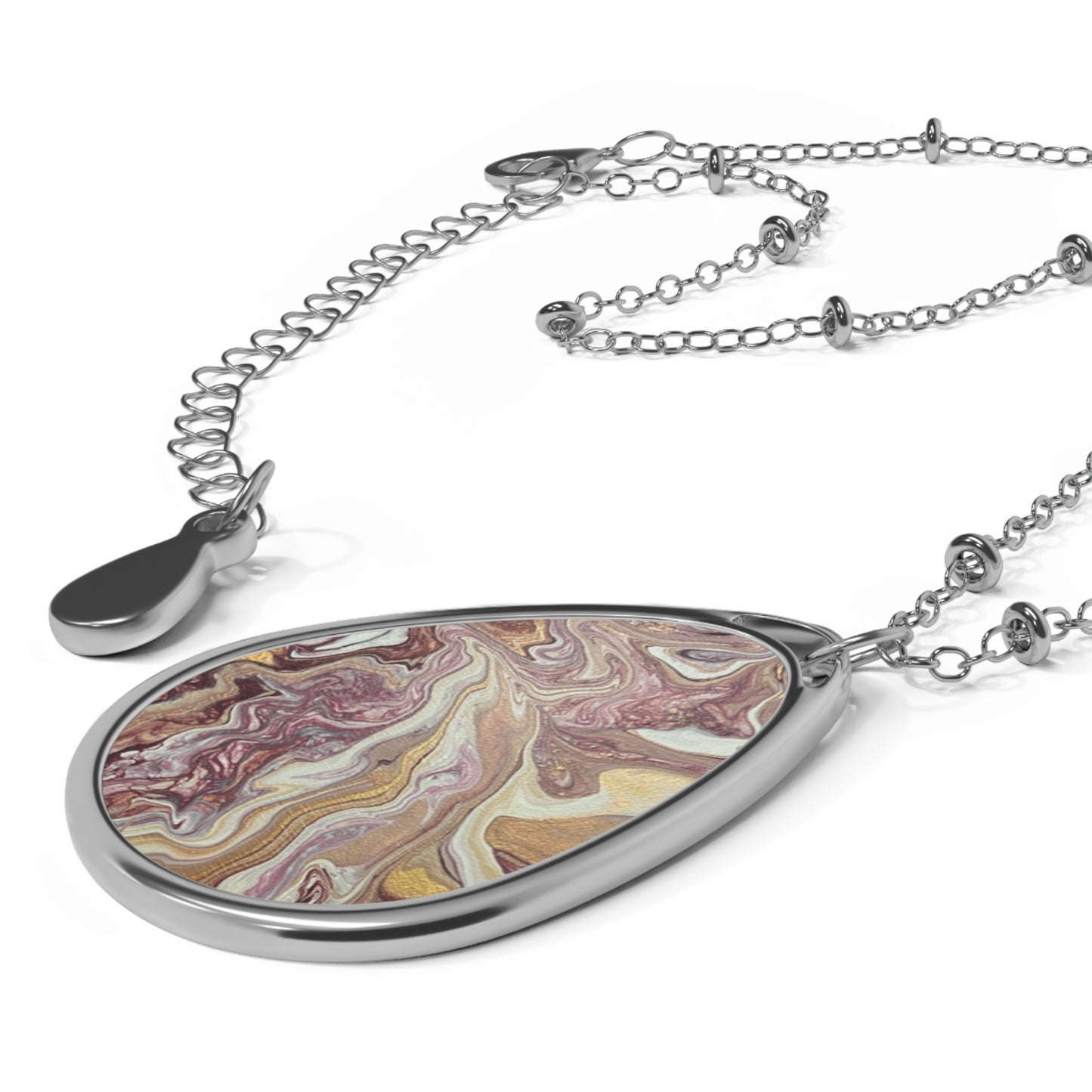 Oval Necklace - Customizable